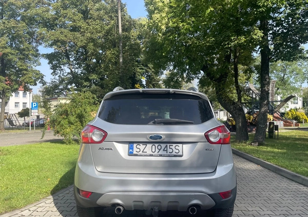 Ford Kuga cena 33600 przebieg: 228100, rok produkcji 2010 z Zabrze małe 67